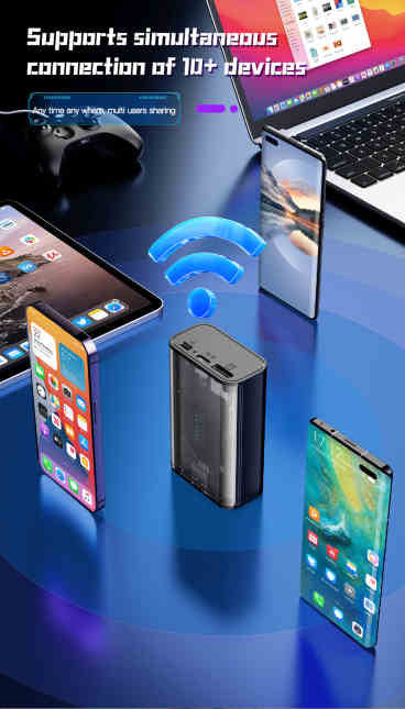 Pocket Power 5200Mah PowerBank+4G Pocket-Wifi